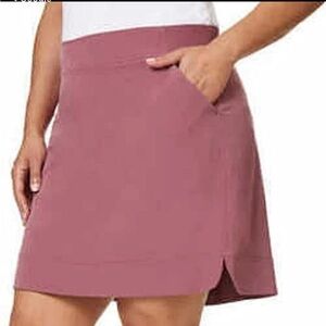 NWT 32 Degrees Cool Athletic Skirt with built in shorts Purple SzM